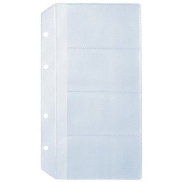 Wkłady uzupełniające do wizytownika 10 sztuk WW-04 BIURFOL