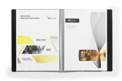 Album ofertowy 20 kieszeni czarny 242201 DURABLE DURALOOK Album ofertowy 20 kieszeni czarny 242201 DURABLE DURALOOK