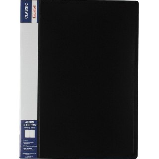 Album ofertowy na dokumenty 20 kieszeni CLASSIC czarny AOF-02-05 BIURFOL