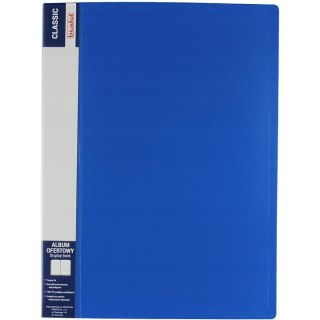 Album ofertowy na dokumenty 40 kieszeni CLASSIC niebieski AOF-04-03 BIURFOL