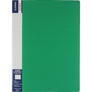 Album ofertowy na dokumenty 40 kieszeni CLASSIC zielony AOF-04-02 BIURFOL