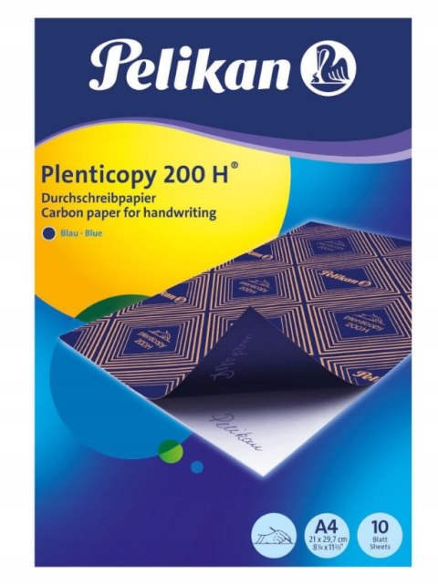 Kalka ołówkowa A4 10ark. 200H niebieska 100401561 PELIKAN