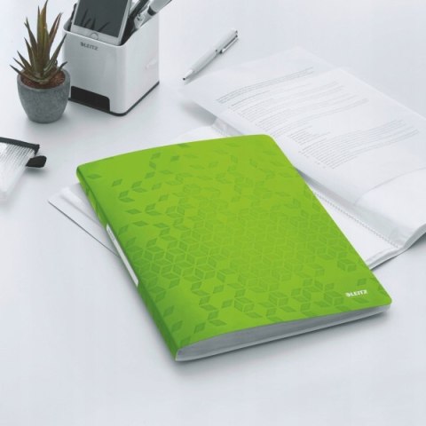 Album ofertowy 20 koszulek PP LEITZ WOW, zielony 46310054 Album ofertowy 20 koszulek PP LEITZ WOW, zielony 46310054