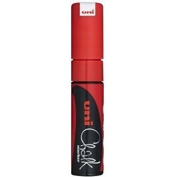 Marker kredowy UNI PWE-8K 8mm czerwony UNPWE8K/6CE Marker kredowy UNI PWE-8K 8mm czerwony UNPWE8K/6CE