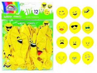 Balony Emoty Party metaliczne (12szt.) 170-2347 FIORELLO