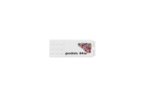 Pamięć USB 64GB GOODRAM UME2 biały USB 2.0 UME2-0640W0R11-SP wer.SPRING Pamięć USB 64GB GOODRAM UME2 biały USB 2.0 UME2-0640W0R11-SP wer.SPRING