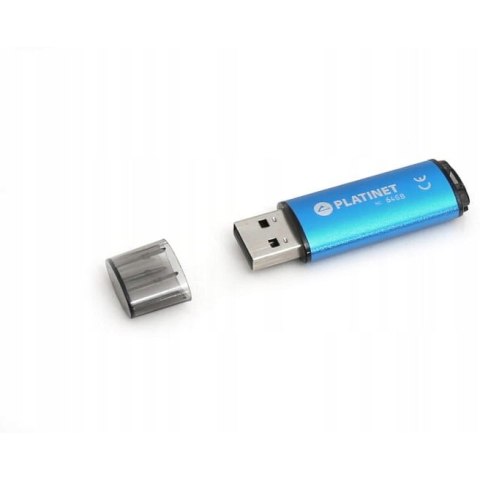 Pamięć USB-A 64GB PLATINET X-DEPO USB 2.0 niebieski (43611) Pamięć USB-A 64GB PLATINET X-DEPO USB 2.0 niebieski (43611)
