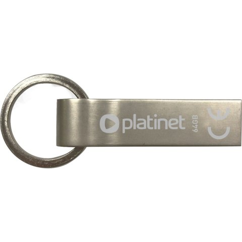 Pamięć USB-A 64GB PLATINET K-DEPO USB 2.0 metalowy wodoodporny (44851)