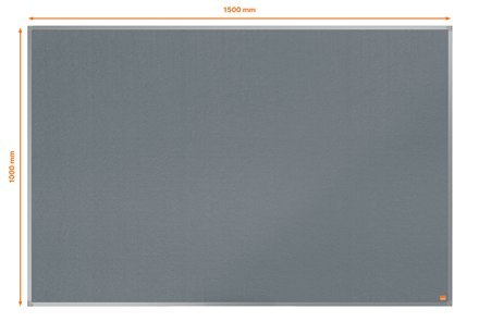 Tablica ogłoszeniowa filcowa Nobo Essence 1500x1000mm szara 1915546
