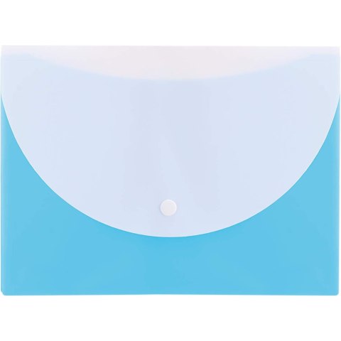 Teczka kopertowa na zatrzask A5 RIO niebieska E38978 BLUE DELI