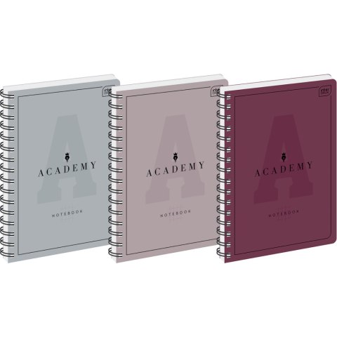 Kołozeszyt A4 100k kratka 90g ACADEMY