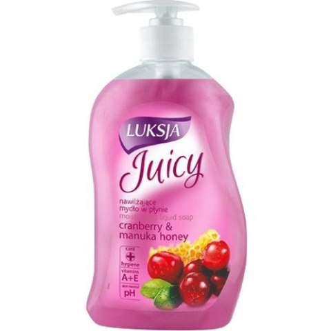 Mydło w płynie z dozownikiem LUKSJA 500ml. BAWEŁNA Mydło w płynie z dozownikiem LUKSJA 500ml. BAWEŁNA