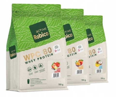 Robico Active WPC 80 brzoskwiniowo marakujowy 700g