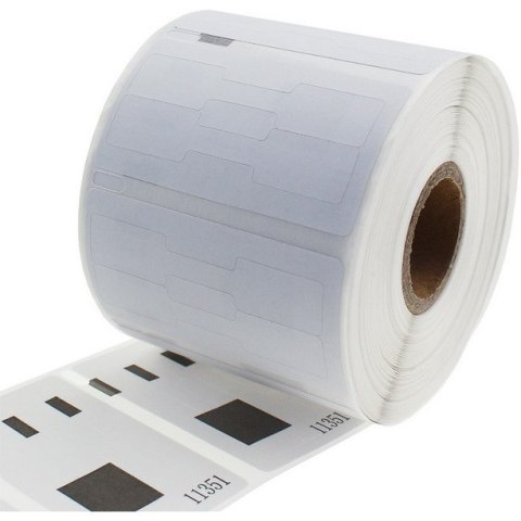 Etykieta termiczna na roli BULK 54x11mm (1500szt) jubilerska biala zamiennik DYMO (11351) Etykieta termiczna na roli BULK 54x11mm (1500szt) jubilerska biala zamiennik DYMO (11351)