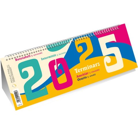 Kalendarz ze spiralką poziomy WZÓR ROCZNIK T-100-2-23 Michalczyk i Prokop