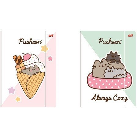 Teczka z gumką na dokumenty A4 300g Pusheen UNIPAP