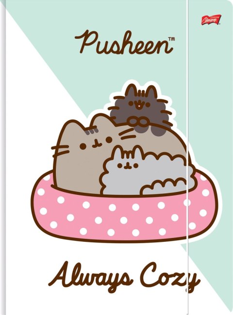 Teczka z gumką na dokumenty A4 300g Pusheen UNIPAP