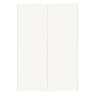 Etykieta identyfikatory imienne 80x54mm(10 arkuszy = 40etykiet) Sztuczny jedwab 51063 AVERY ZWECKFORM