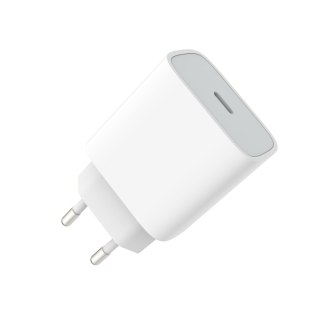 Ładowarka sieciowa 230V PLATINET 1xUSB-C 20W biała (46000)