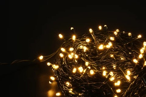 Lampki choinkowe 20m MODEE ciepła barwa 200 led 230V ML-C2004