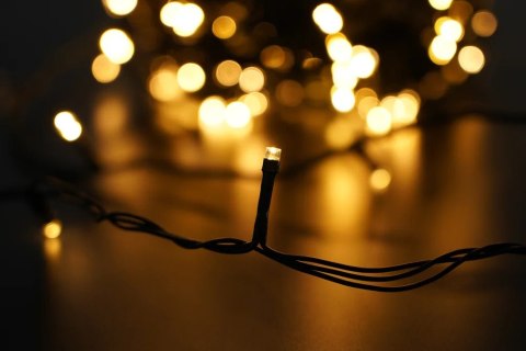 Lampki choinkowe 20m MODEE ciepła barwa 200 led 230V ML-C2004