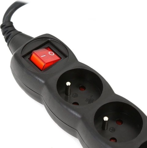 Listwa zasilająca 5g/1,8m czarna OMEGA 16A/3500W (41104) Listwa zasilająca 5g/1,8m czarna OMEGA 16A/3500W (41104)