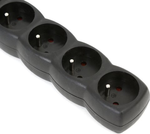 Listwa zasilająca 5g/1,8m czarna OMEGA 16A/3500W (41104) Listwa zasilająca 5g/1,8m czarna OMEGA 16A/3500W (41104)