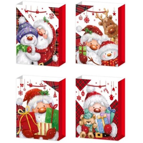 Torebka ozdobna TBN-23100-GL-A3 30x40x12cm (12szt) ROZETTE Torebka ozdobna TBN-23100-GL-A3 30x40x12cm (12szt) ROZETTE