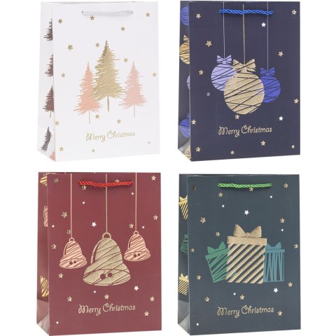 Torebka prezentowa A3 31x40x12cm BOŻE NARODZENIE TBN-24132-HS-A3 ROZETTE