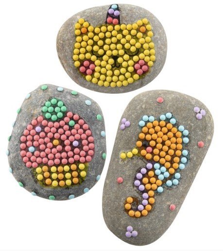 Zestaw do malowania kamieni DIAMENTOWE 200059 MOXY