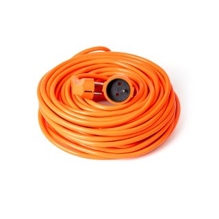 Kabel przedłużacz 230V 30m 16A pomarańczowy PLATINET (46089)