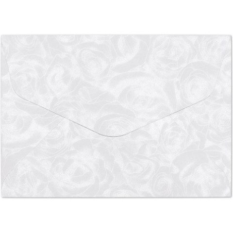 Koperta B7 RÓŻE białe120g (10szt.) 280511 Galeria Papieru