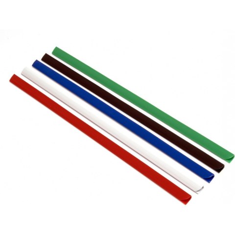 Listwy wsuwane 9mm-50kartek czerwone (50sztuk) 419094 ARGO