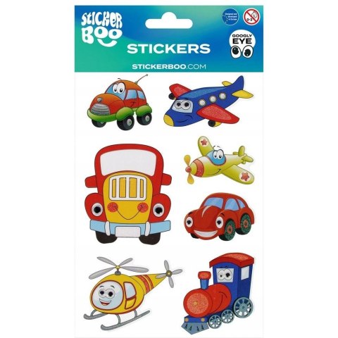 Naklejki 140x260mm POJAZDY 537777 STICKERBOO Naklejki 140x260mm POJAZDY 537777 STICKERBOO
