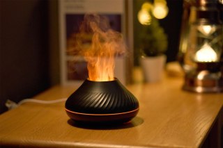 Nawilżacz powietrza PLATINET FLAME AROMA czarny 130ml 6,5W (46111)