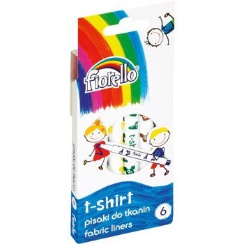 Pisaki T-SHIRT do tkanin Fiorello 6 kol. 160-2038 GR-F125 Pisaki T-SHIRT do tkanin Fiorello 6 kol. 160-2038 GR-F125