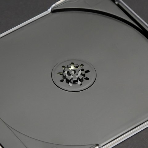 Pudełko na płytę CD jewel 10,4mm czarna taca (10szt) NATUNA (56928)