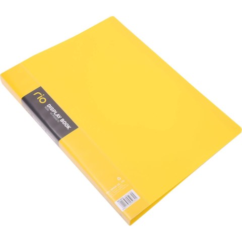 Album ofertowy A4 40 koszulek RIO żółty E5034 YELLOW DELI Album ofertowy A4 40 koszulek RIO żółty E5034 YELLOW DELI