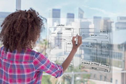 Folia suchościeralna Nobo Instant 60x80cm kratka 1905157 NOBO