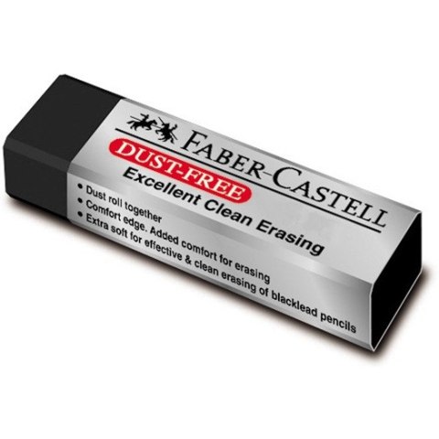 Gumka DUST FREE plasik czarna FC187171 Gumka DUST FREE plasik czarna FC187171