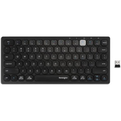 Klawiatura bezprzewodowa kompaktowa Dual K75502WW KENSINGTON Klawiatura bezprzewodowa kompaktowa Dual K75502WW KENSINGTON