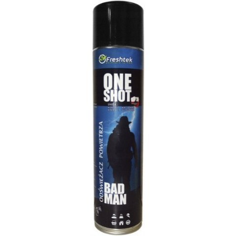 Odświeżacz powietrza/Nautralizator zapachów ONE SHOT 600ml BAD MAN