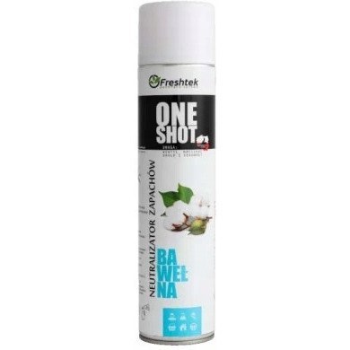 Odświeżacz powietrza/Nautralizator zapachów ONE SHOT 600ml BAWEŁNA