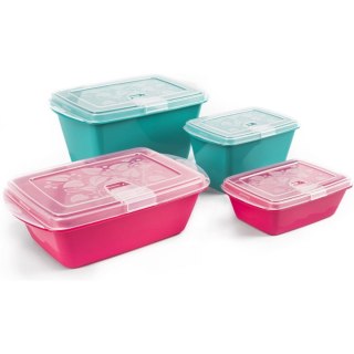Pojemnik do kuchenki mikrofalowej 2,5l plastikowy szary NATUNA