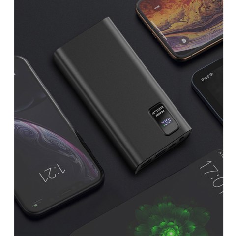 Powerbank 30000mAh 20W USB-C + microUSB -> 2xUSB-A + 1xUSB-C PLATINET (45729) Powerbank 30000mAh 20W USB-C + microUSB -> 2xUSB-A + 1xUSB-C PLATINET (45729)