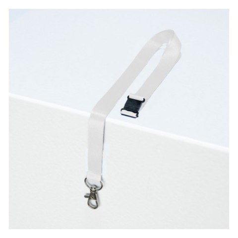 Smycz z karabińczykiem (10 sztuk) 440x15mm biała 4842W AVERY