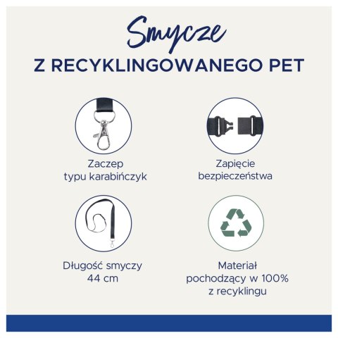 Smycz z karabińczykiem (10 sztuk) 440x15mm żółta 4842Y AVERY
