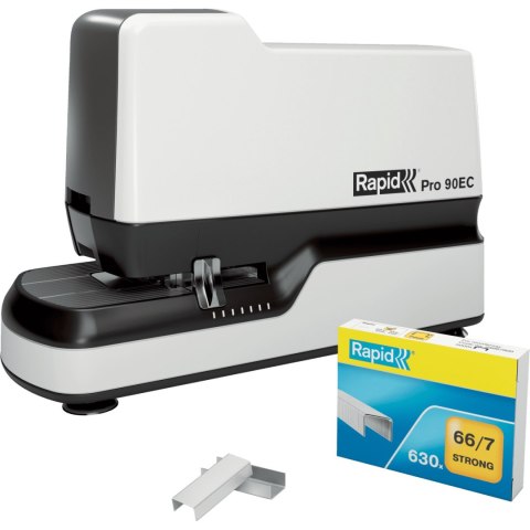 Zszywacz elektryczny Rapid Pro 90EC biały 20942901 RAPID Zszywacz elektryczny Rapid Pro 90EC biały 20942901 RAPID