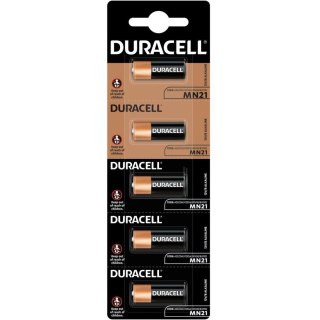 Bateria DURACELL MN21/A23/23A/V23GA/LRV08/8LR932 alkaliczna do pilota samochodowego blister (5szt)