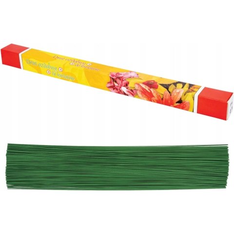Druty florystyczne zielone 1,2mm dł. ok.40cm 1kg DA-1664 ALIGA